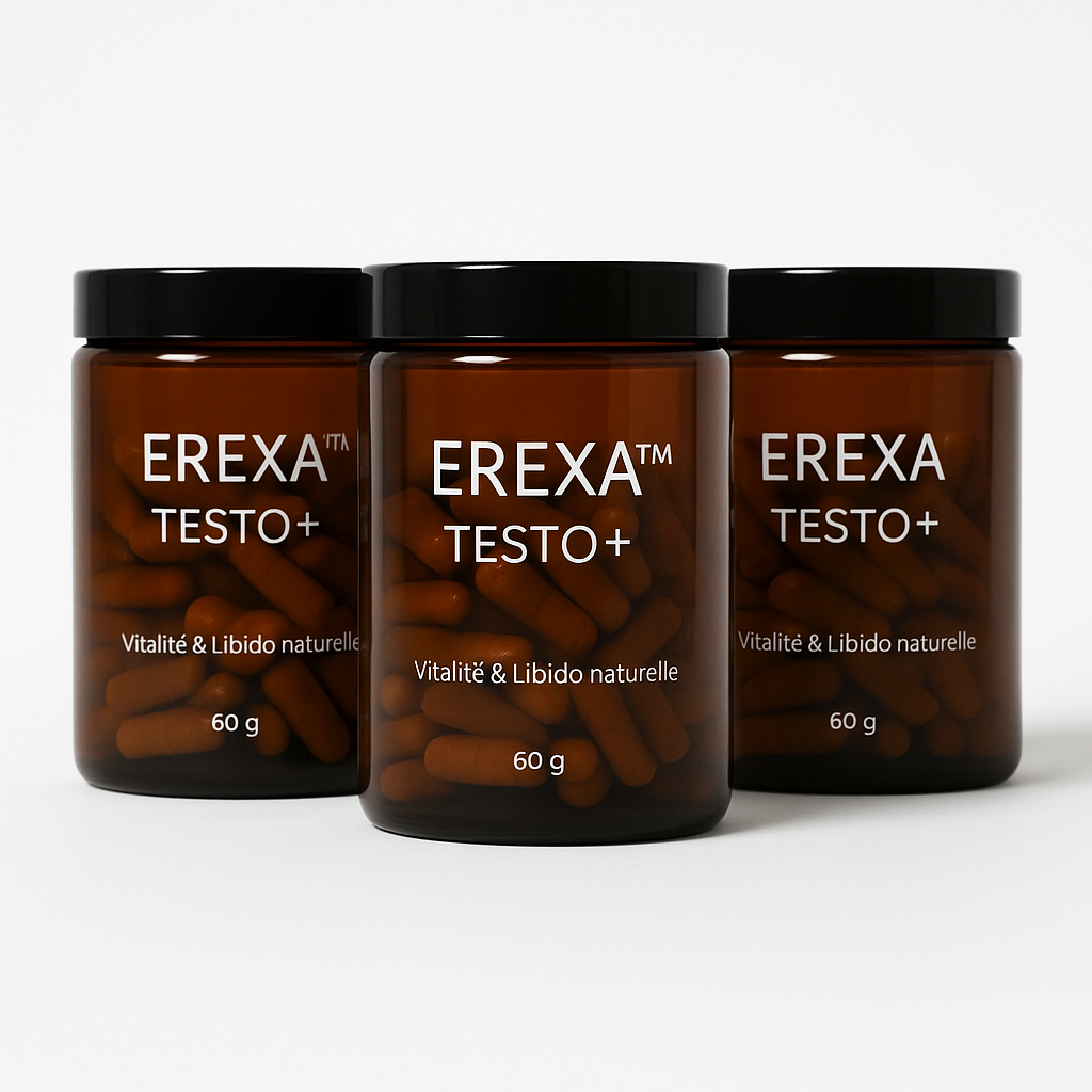 EREXA™ TESTO+ – Vitalité & Libido naturelle