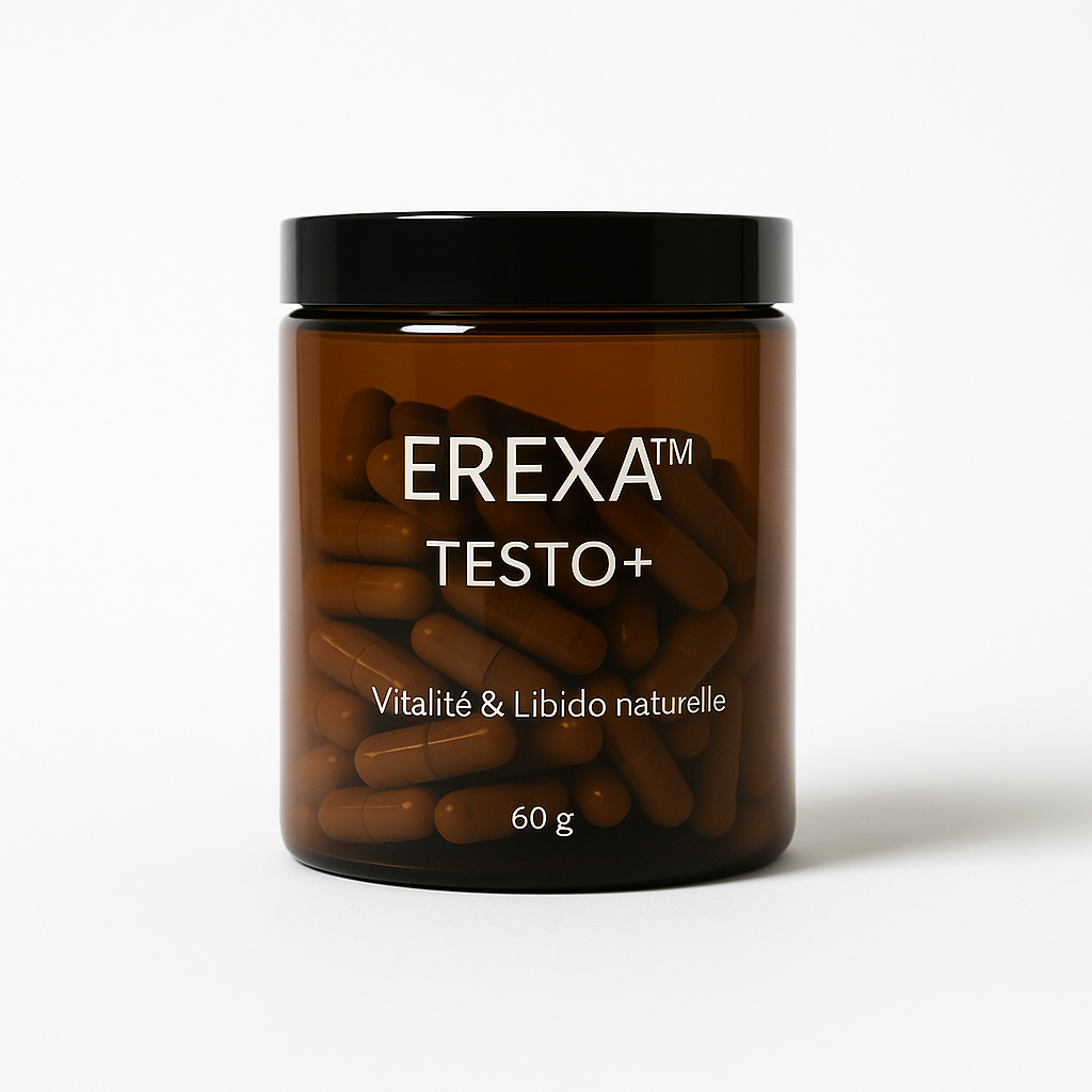 EREXA™ TESTO+ – Vitalité & Libido naturelle