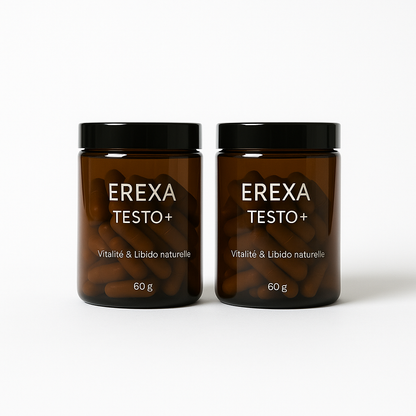 EREXA™ TESTO+ – Vitalité & Libido naturelle