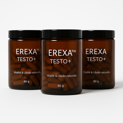 EREXA™ TESTO+ – Vitalité & Libido naturelle